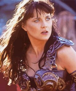 Xena Warrior Character Diamond Painting