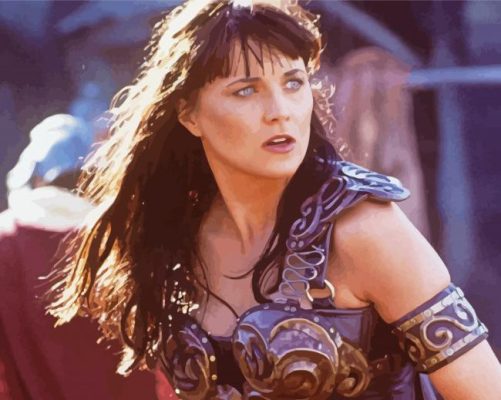 Xena Warrior Character Diamond Painting