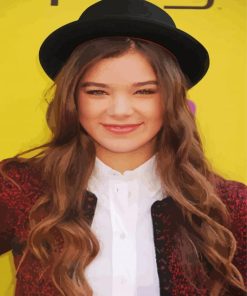 Young Hailee Steinfeld paint by number