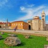 Zadar City Buildings paint by number