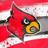 Aesthetic Louisville Cardinals paint by number