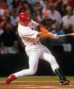 Aesthetic Mark Mcgwire paint by number