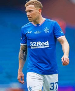 Aesthetic Scott Arfield paint by number