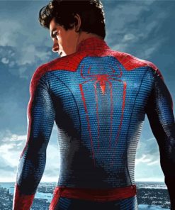 Andrew Garfield Spider paint by number