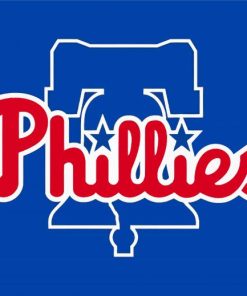 Baseball Phillies Team Logo paint by number