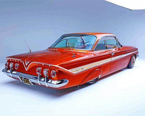 Cool 61 Impala paint by number