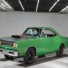 Green Super Bee paint by number