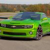 Green Chevy paint by number