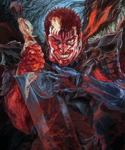 Guts Dragon Slayer paint by number