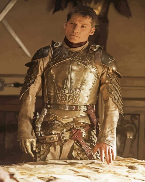 Jaime Lannister GOT Character paint by number