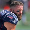 Julian Edelman American Footballer paint by number