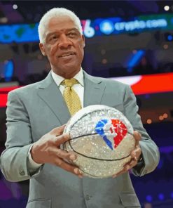 Julius Erving paint by number