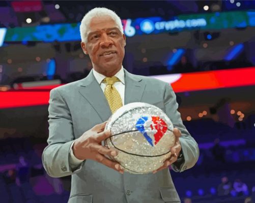 Julius Erving paint by number