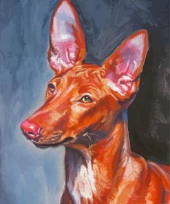 Pharaoh Hound Dog Art paint by number