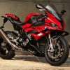 Red Bmw S1000rr paint by number