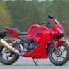 Red Honda CB300R paint by number