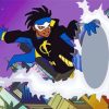 Static Shock paint by number