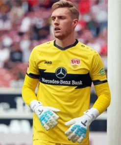 The Goalkeeper Florian Müller paint by number