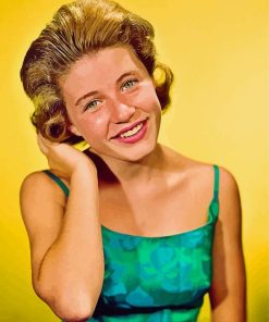 The Actress Patty Duke paint by number