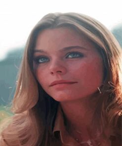 The Actress Susan Dey paint by number