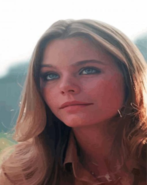 The Actress Susan Dey paint by number