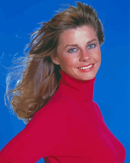 The Beautiful Actress Jan Smithers Paint by number