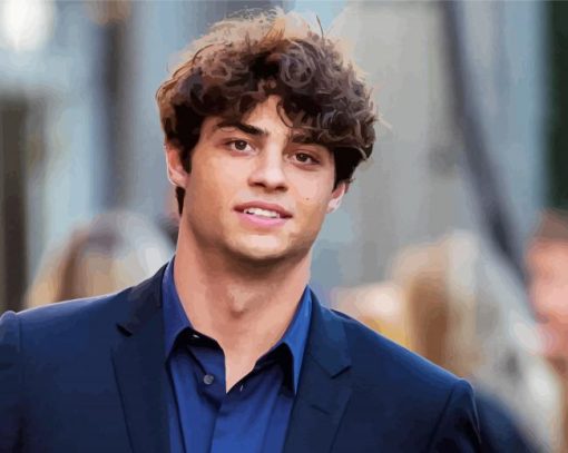 The Handsome Noah Centineo paint by number