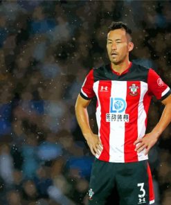 The Japanese Footballer Maya Yoshida paint by number