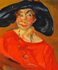 Vintage Old Lady Chaim Soutine paint by number