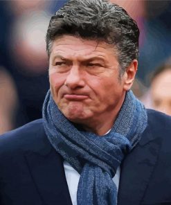 Walter Mazzarri Illustration paint by number