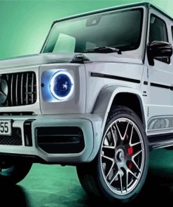 White G Wagon paint by number