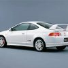 White Honda Integra Car paint by number