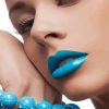 Woman With Blue Lips paint by number