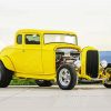 Yellow 1932 Ford Coupe paint by number