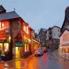 Ambleside Town At Night paint by number