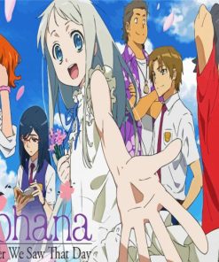 Anohana The Flower We Saw That Day paint by number