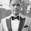 Black And White Trevor Noah Comedian paint by number