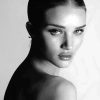 Black And White Rosie Huntington Whiteley paint by number