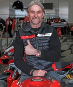 Carl Fogarty paint by number