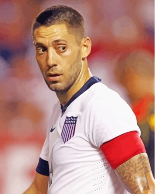 Clint Dempsey paint by number