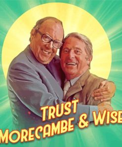 Comedians Morecambe And Wise paint by number