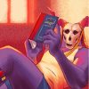 Elias Ainsworth Reading Book paint by number