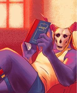 Elias Ainsworth Reading Book paint by number