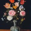 Flowers Vase Jan Brueghel paint by number