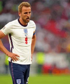 Football Player Harry Kane paint by number