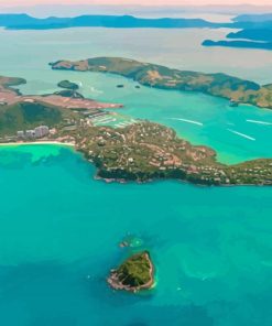 Hamilton Island Whitsundays paint by number