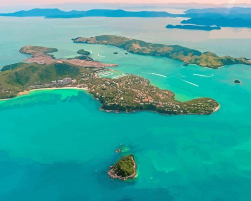 Hamilton Island Whitsundays paint by number