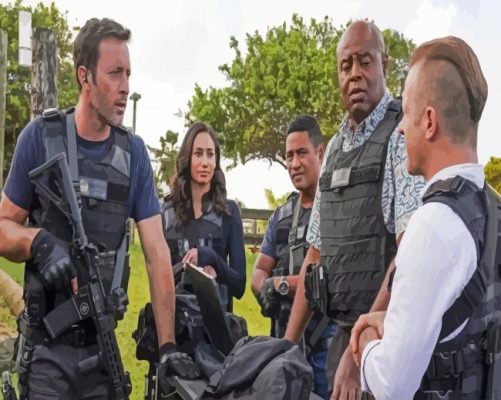 Hawaii Five 0 paint by number