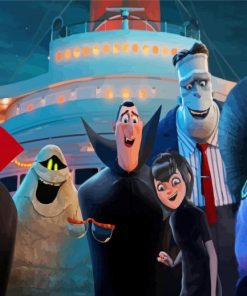 Hotel Transylvania Cartoon paint by number