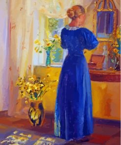 Interior Anna Ancher paint by number